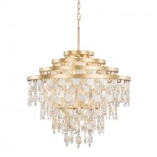  377C10FG - Kalani 10-Lt Chandelier - French Gold