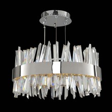 Kalco Allegri 030253-010 - Glacier 20 Inch LED Round Pendant