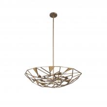  504740PAB - Esmeralda 26 Inch Convertible Pendant - Semi Flush Mount