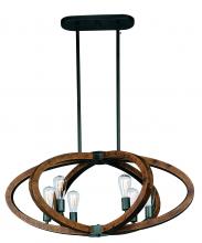  20915APAR/BUL - Bodega Bay-Multi-Light Pendant