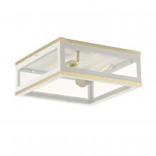  30059CLWTGLD - Neoclass-Outdoor Flush Mount