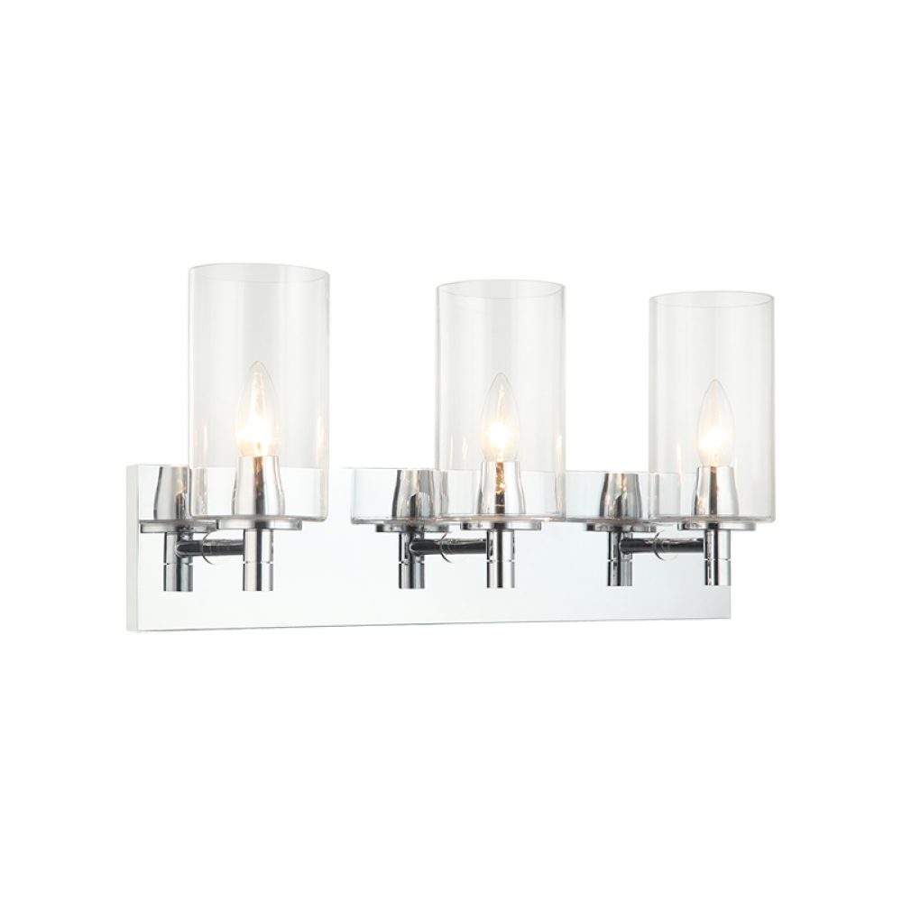 Candela Chrome Wall Sconce