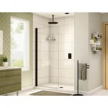  EST34-33-40 - SIENA SOLO SHOWER/MATTE BLACK/CLEAR