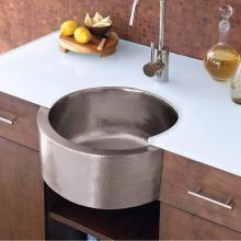 Native Trails CPS514 - Fiesta Bar and Prep Sink in Brushed Nickel