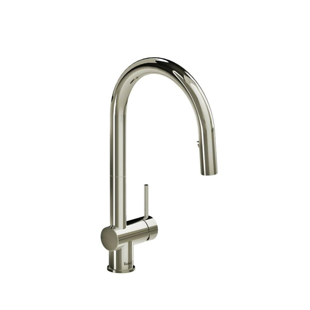 Azure™ Pull-Down Kitchen Faucet With C-Spout