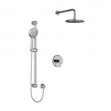  KIT323GNC - Type T/P (thermostatic/pressure balance) 1/2'' coaxial 2-way system with hand shower and