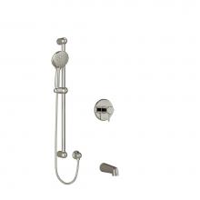  KIT1244GNPN - 1/2'' 2-way Type T/P (thermostatic/pressure balance) coaxial system with spout and hand