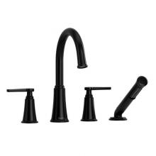  MMRD12JBK - Momenti™ 4-Hole Deck Mount Tub Filler With C-Spout