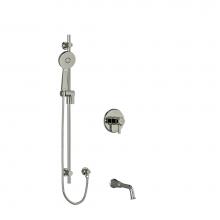  KIT1244MMRDJPN - 1/2'' 2-way Type T/P (thermostatic/pressure balance) coaxial system with spout and hand