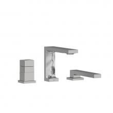  RF19BC - 2-way 3-piece Type T (thermostatic) coaxial deck-mount tub filler with handshower