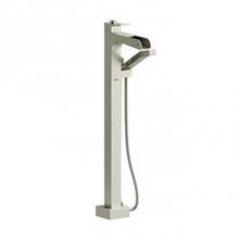  ZOOP37BN - Floor-mount Type T/P (thermo/pressure balance) coaxial open spout tub filler w/ handshower