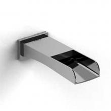  ZOOP80C - Open wall-mount tub spout