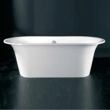  MON-N-xx-OF - Monaco one piece freestanding tub with overflow. Paint