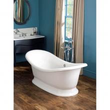  MAR-N-SW-OF + MAR-B-SW - Marlborough freestanding tub with overflow. ENGLISHCAST®