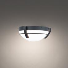  FM-W93216-BK - Bradbury Outdoor Flush Mount Light