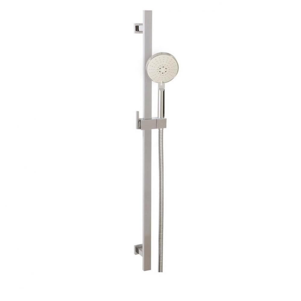 12716 Complete Square Shower Rail - 5 Functions
