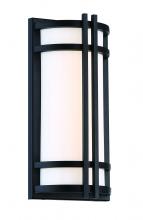  WS-W68618-27-BK - Skyscraper Outdoor Wall Sconce Light