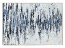 Renwil OL1717 - Kombu 32" Wide Canvas Art, Charcoal