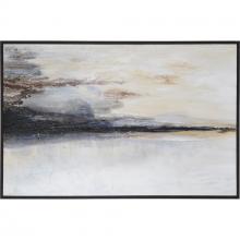 Renwil OL1890 - Warran 40" Wide Canvas Art, Black