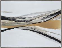 Renwil OL1968 - Webber 36" Wide Canvas Art, Black