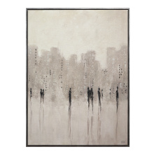 Renwil OL2224 - Storia 40" H x 30" W Canvas Art, Beige