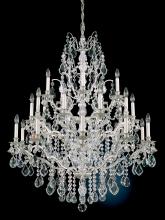  5775-48H - Bordeaux 25 Light 120V Chandelier in Antique Silver with Clear Heritage Handcut Crystal