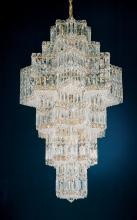  2725-211O - Equinoxe 35 Light 120V Chandelier in Aurelia with Clear Optic Crystal