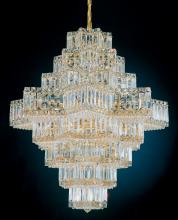  2726-211O - Equinoxe 45 Light 120V Chandelier in Aurelia with Clear Optic Crystal