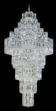  2727-211O - Equinoxe 63 Light 120V Chandelier in Aurelia with Clear Optic Crystal