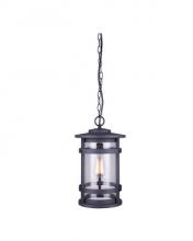 Canarm IOL343BK - Duffy 1 Light Outdoor Lantern, Black Finish