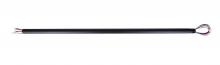  DR36BK-1OD-DC - Replacement 36" Downrod for DC Motor Fans, MBK Color, 1" Diameter with Thread