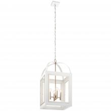  52029WH - Vath™ 16" 4 Light Foyer Pendant White