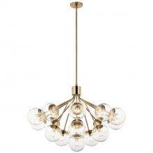  52702CPZCLR - Chandelier Convertible 16Lt