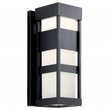 Kichler 59036BKLED - Outdoor Wall LED
