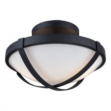  AC11703BK - Cara Collection 2-Light Flush Mount, Black