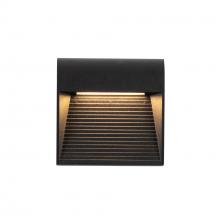  EW27905-BK - Casa 5-in Black LED Exterior Wall Sconce