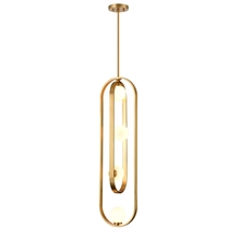  DVP45010BR-OP - Atwood 4 Light Pendant