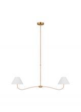 Visual Comfort & Co. Studio Collection CC1712BBS - Laguna Large Linear Chandelier