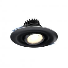 Dals LEDDOWNG4-BK - 4 Inch Round Recessed LED Gimbal Light