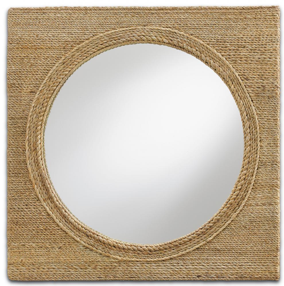 Tisbury Small Square Rope Mirror