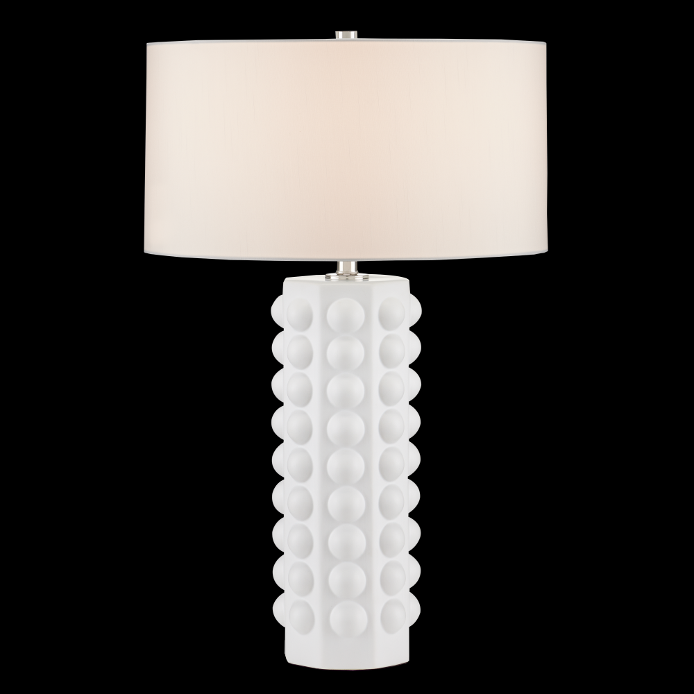 Cassandra White Table Lamp