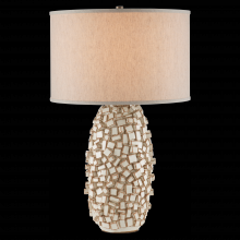  6000-0922 - Sugar Cube Ivory Table Lamp