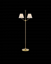 Currey 8000-0116 - Sirocco Brass Floor Lamp