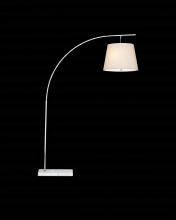 Currey 8000-0118 - Cloister Medium Nickel Floor Lamp