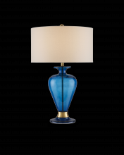 Currey 6000-0839 - Aladdin Blue Table Lamp