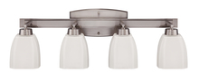  14728BNK4 - Bridwell 4 Light Vanity in Brushed Polished Nickel