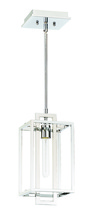  41591-CH - Cubic 1 Light Mini Pendant in Chrome