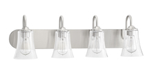  50404-BNK - Gwyneth 4 Light Vanity in Brushed Polished Nickel