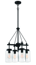 Craftmade 52124-ESP - Crosspoint 4 Light Outdoor Chandelier Espresso