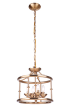  53754-SB - Marlowe 4 Light Convertible Semi Flush in Satin Brass